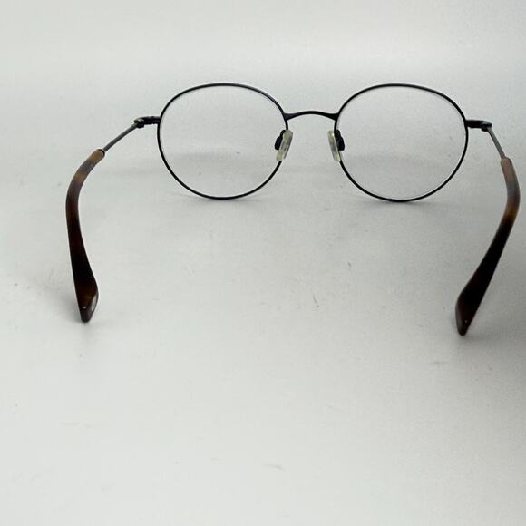 Warby Parker Eyeglasses Milton 2550 Brushed Navy Round Frame 50[]19 142 H19896 - Picture 3 of 7